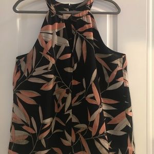 Banana Republic Floral Print Top Large